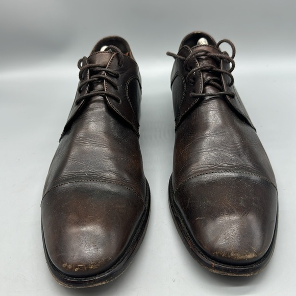 John Varvatos Leather lace up shoes - Picture 3 of 7
